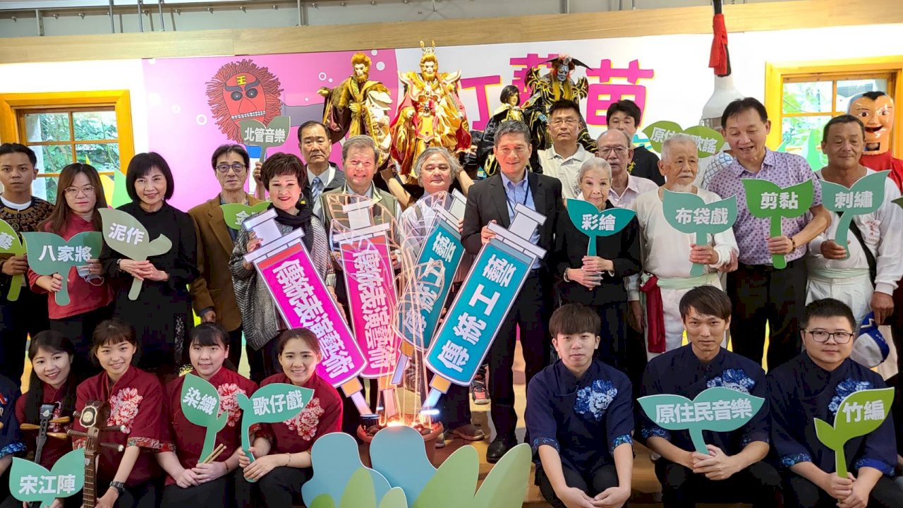 文化部斥資1億「打藝苗」 千場無形文資振興巡演熱鬧登場(影音)
