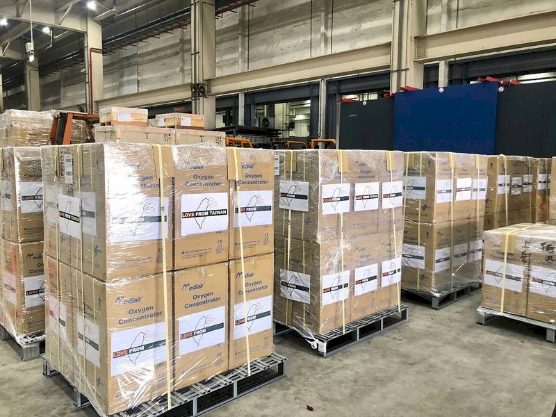 台灣可以幫忙 上千台製氧機陸續援助印度