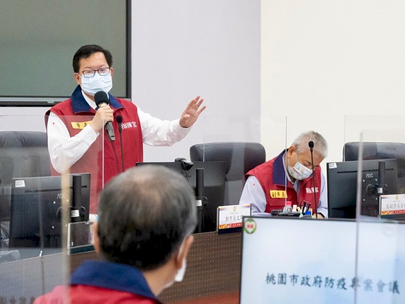 鄭文燦：桃園社區感染風險沒有熱區現象