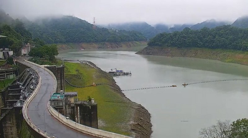 降雨水庫進帳1.9億噸 &nbsp;約全台2週用水量