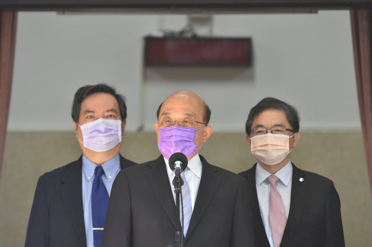 蘇貞昌：8月底前1千萬劑疫苗到位 已做好大量施打準備