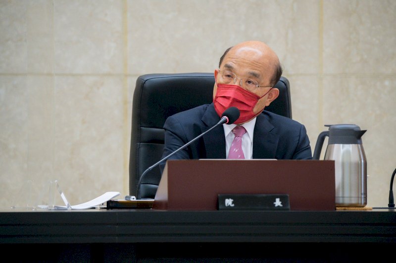 蘇貞昌：請環保署儘速建立化學物質管理機制