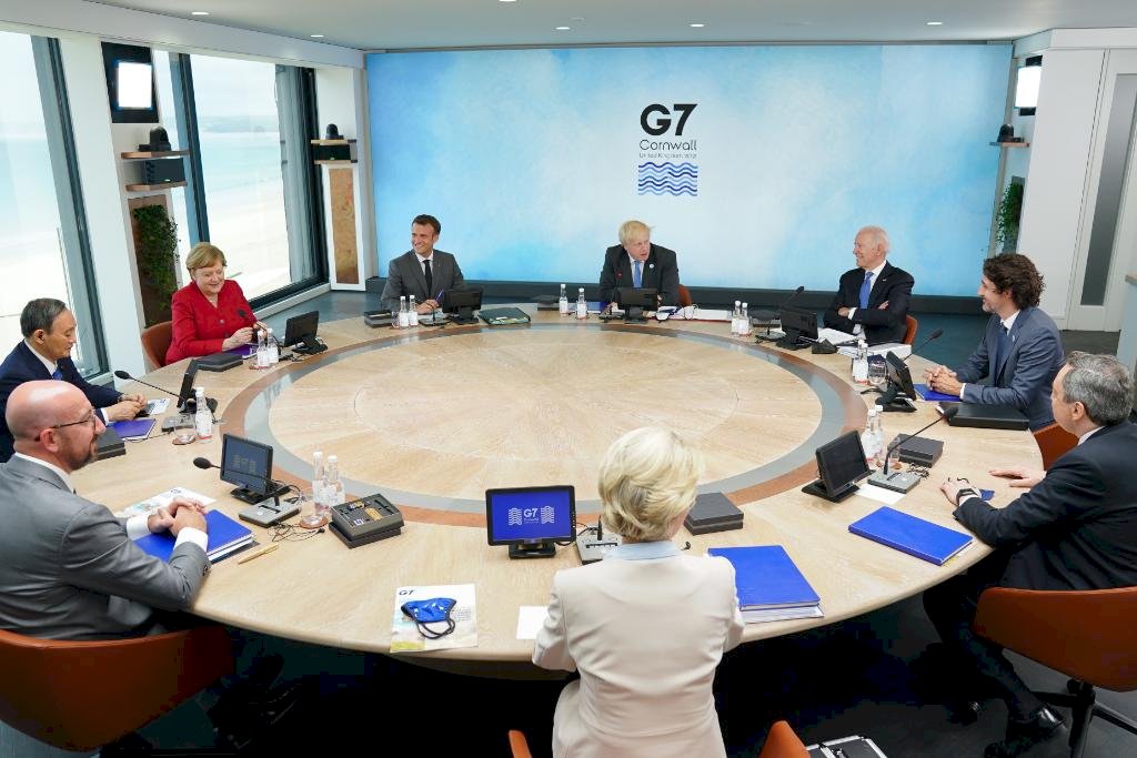 G7聯合公報 關切台海、新疆與香港