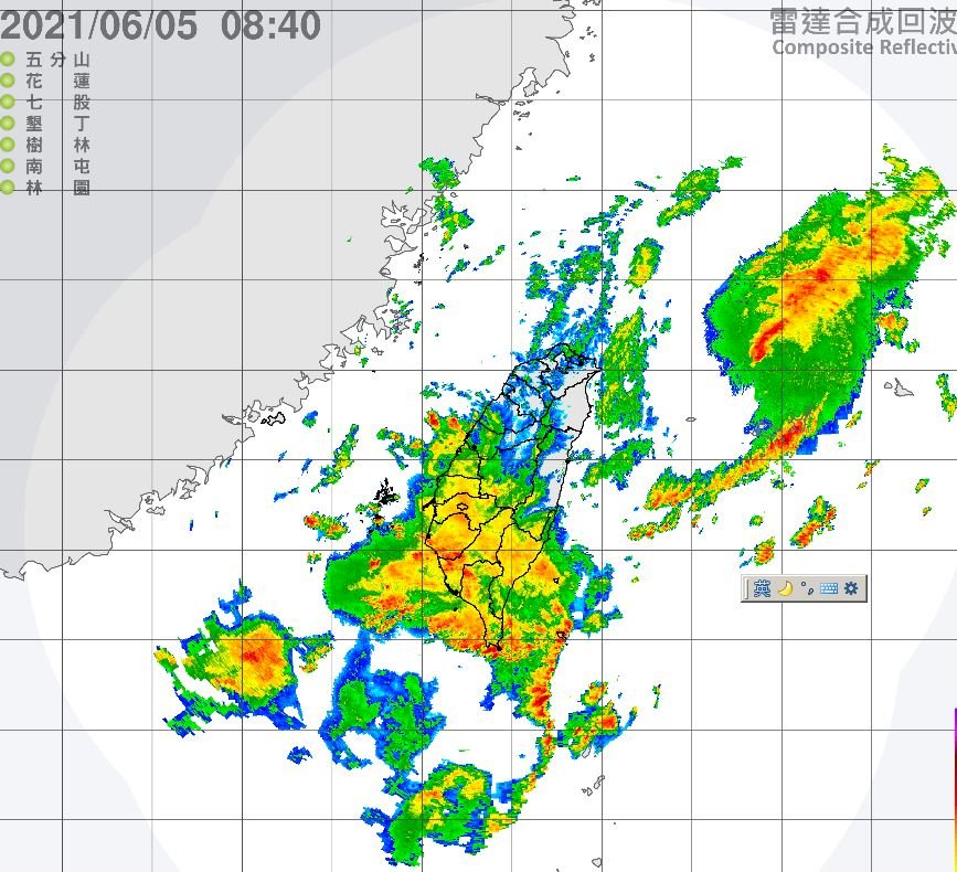 西南風增強 中南部留意短時強降雨