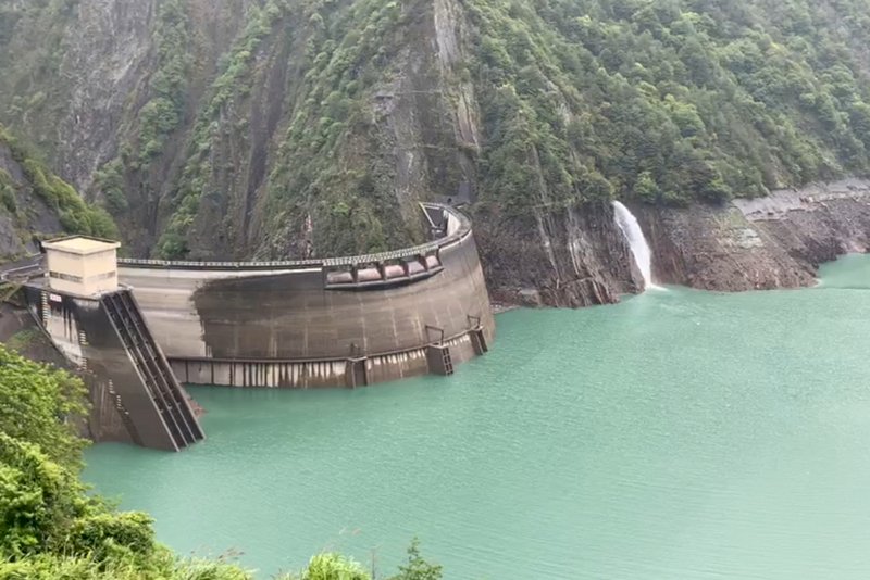 德基水庫蓄水率45.1% 盼烟花颱風帶來明顯進帳