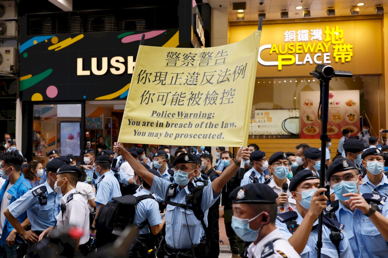 反送中3年後 港警在敏感日子仍高度戒備