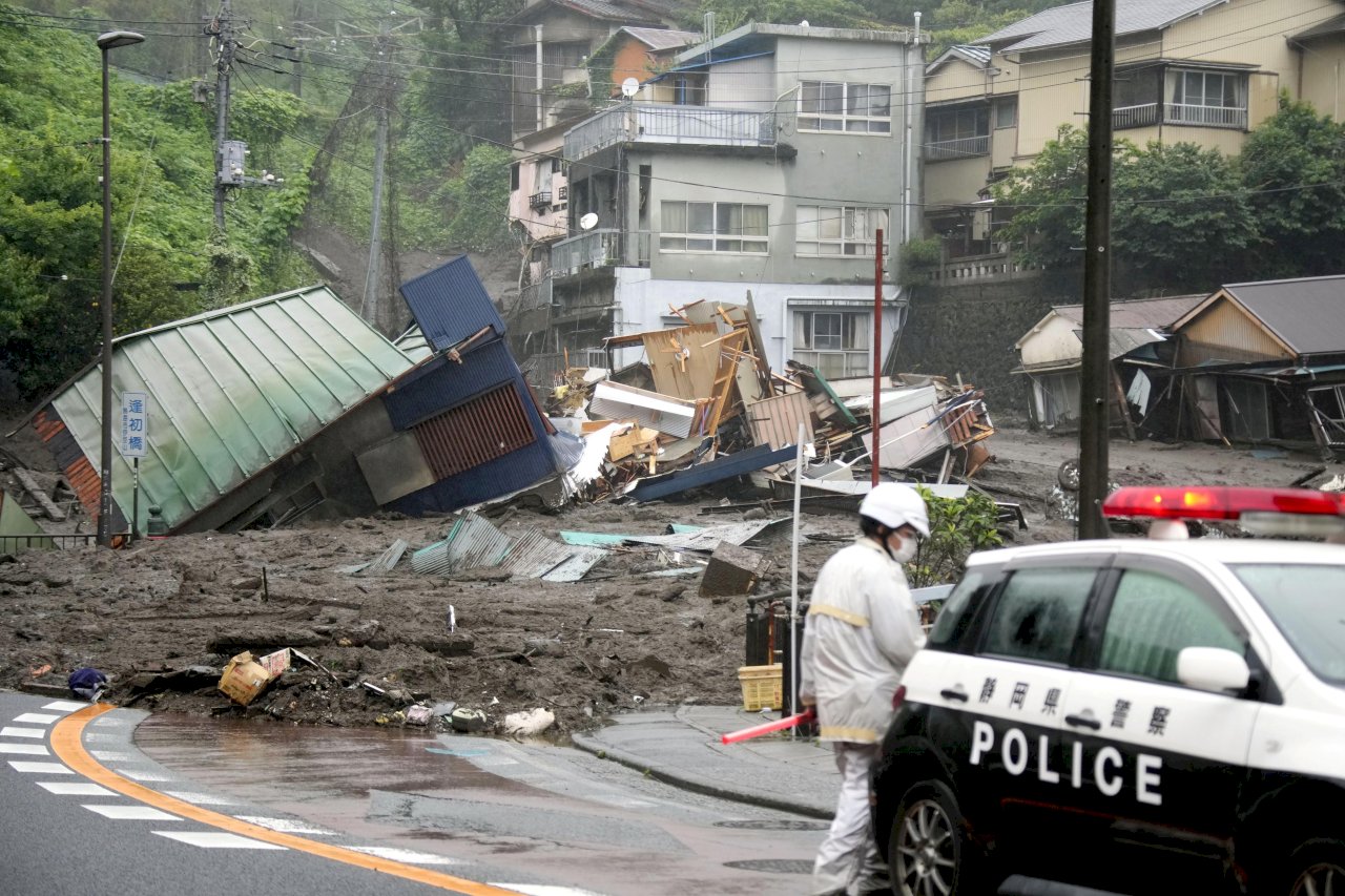 日本靜岡土石流 謝長廷：暫無台人傷亡