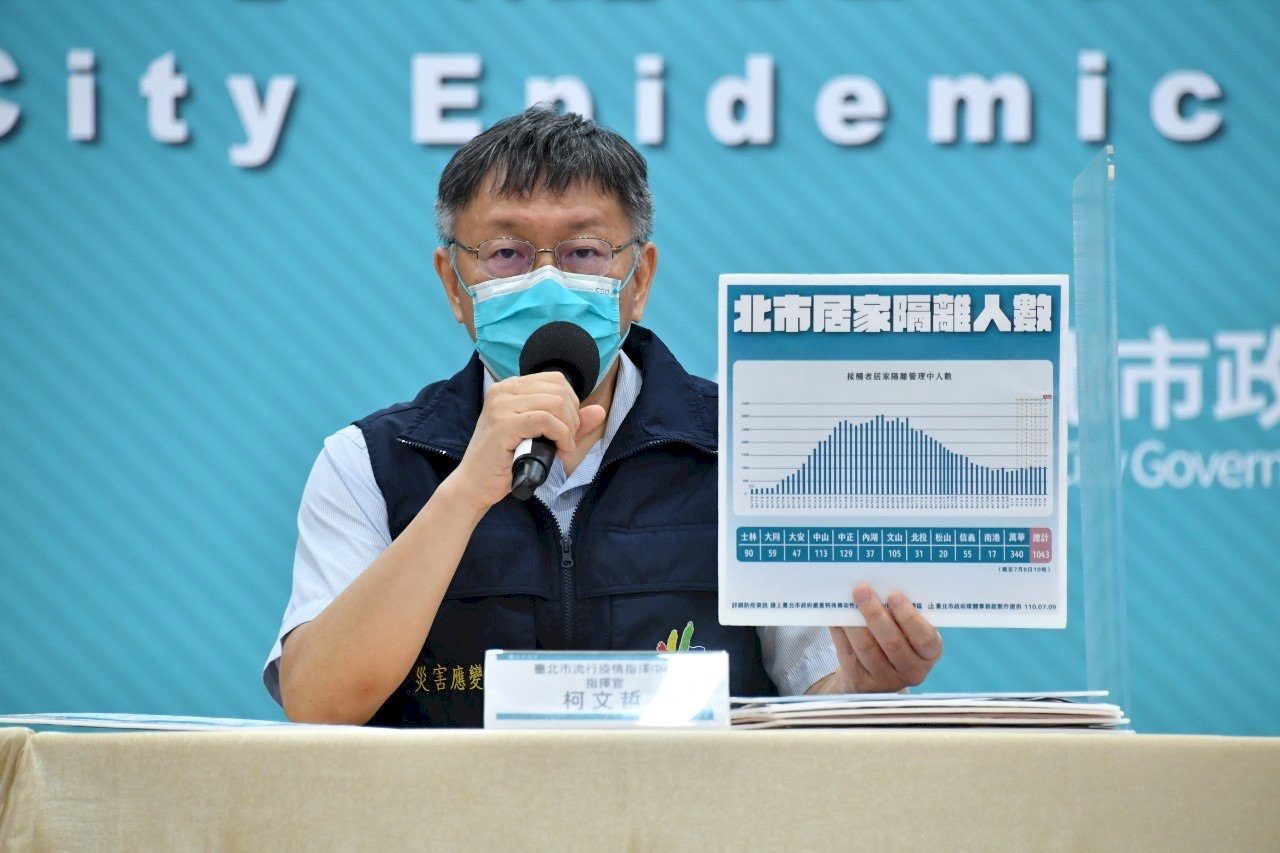 北市7醫院篩出7人陽性 柯文哲：社區內仍有潛伏