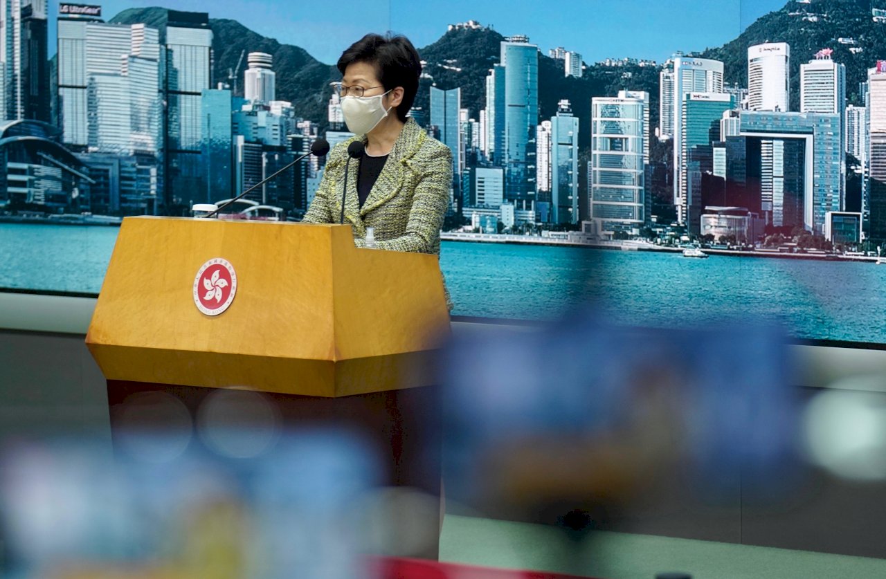 港特首：支持反外國制裁法在港實施