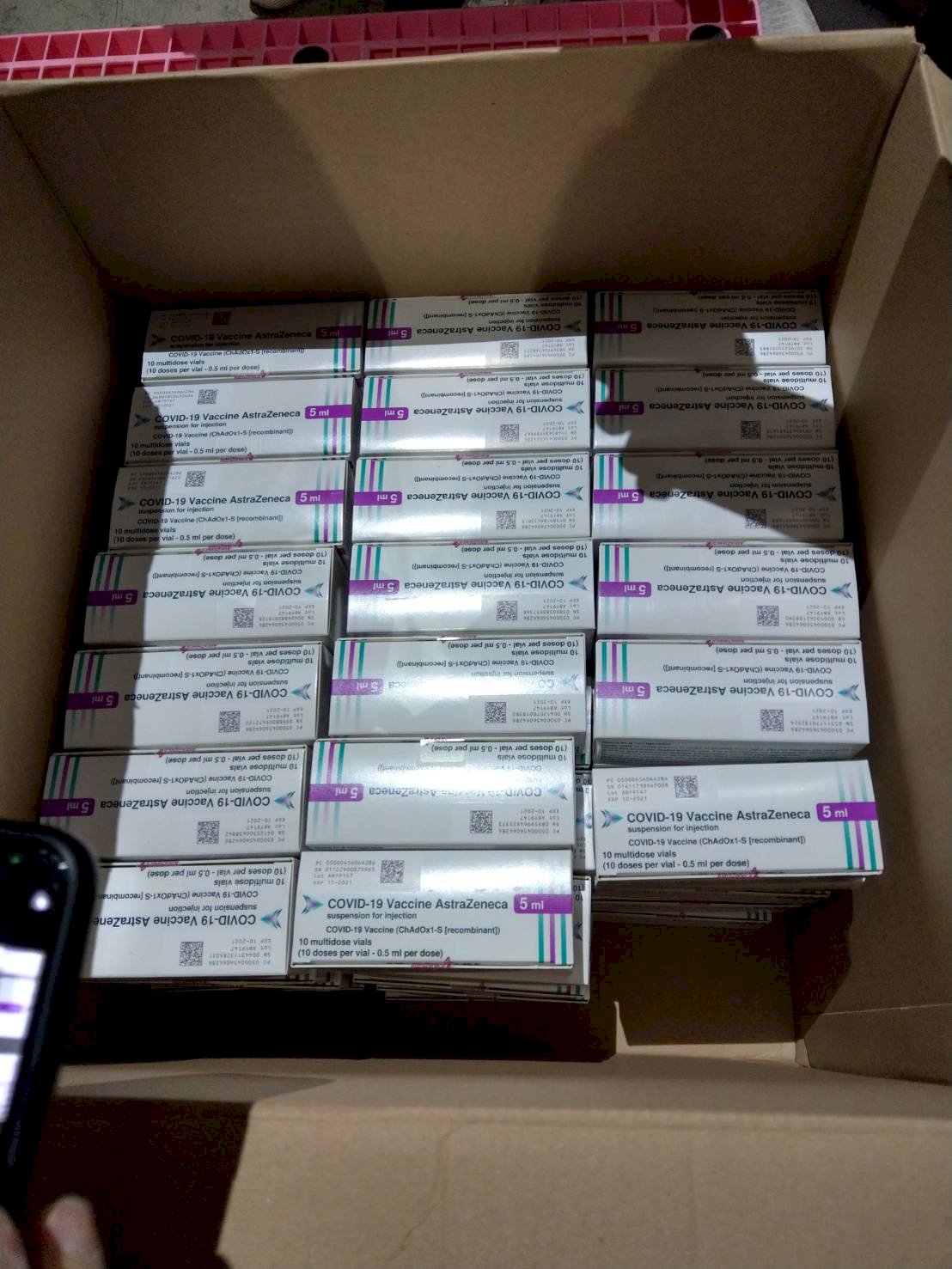 立陶宛贈台2萬劑AZ疫苗 今完成檢驗放行