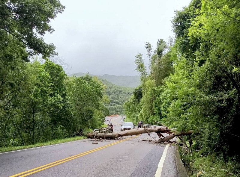 颱風雨勢加地震 中南部山區易有坡地災害