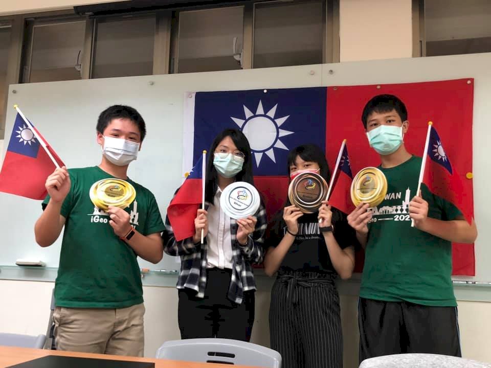 國際地理奧林匹亞競賽 台2金1銀1銅歷年最佳