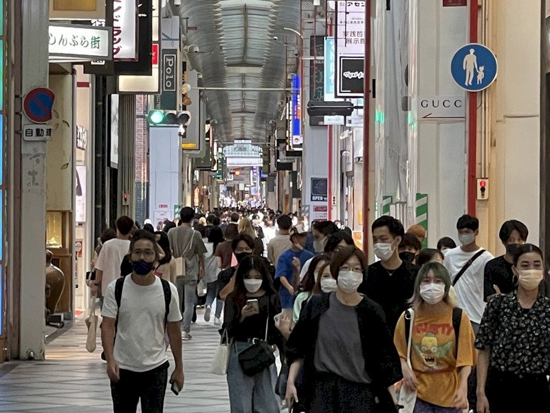 疫苗接種奏效 日本大阪死亡病例及死亡率大減
