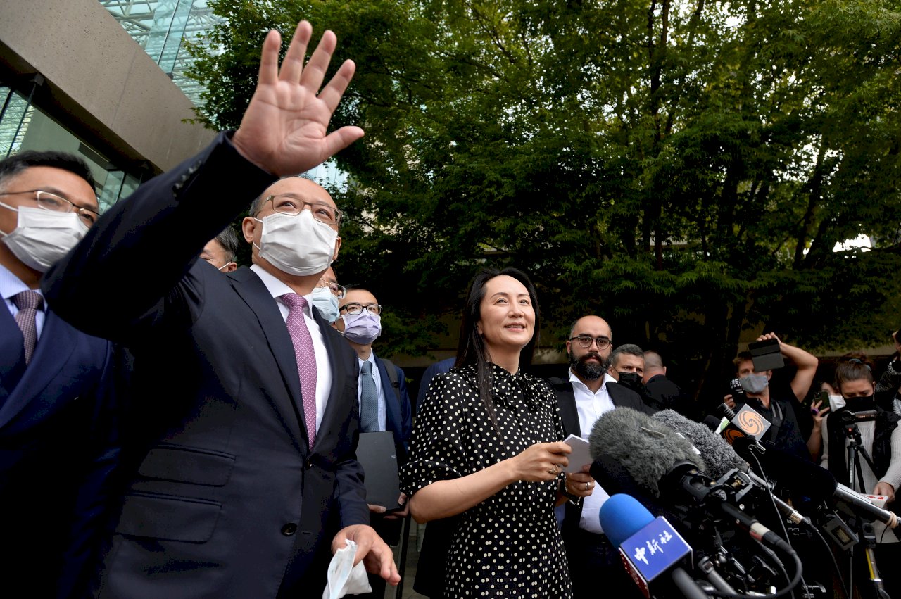 加拿大法官終結引渡程序 釋放華為財務長孟晚舟