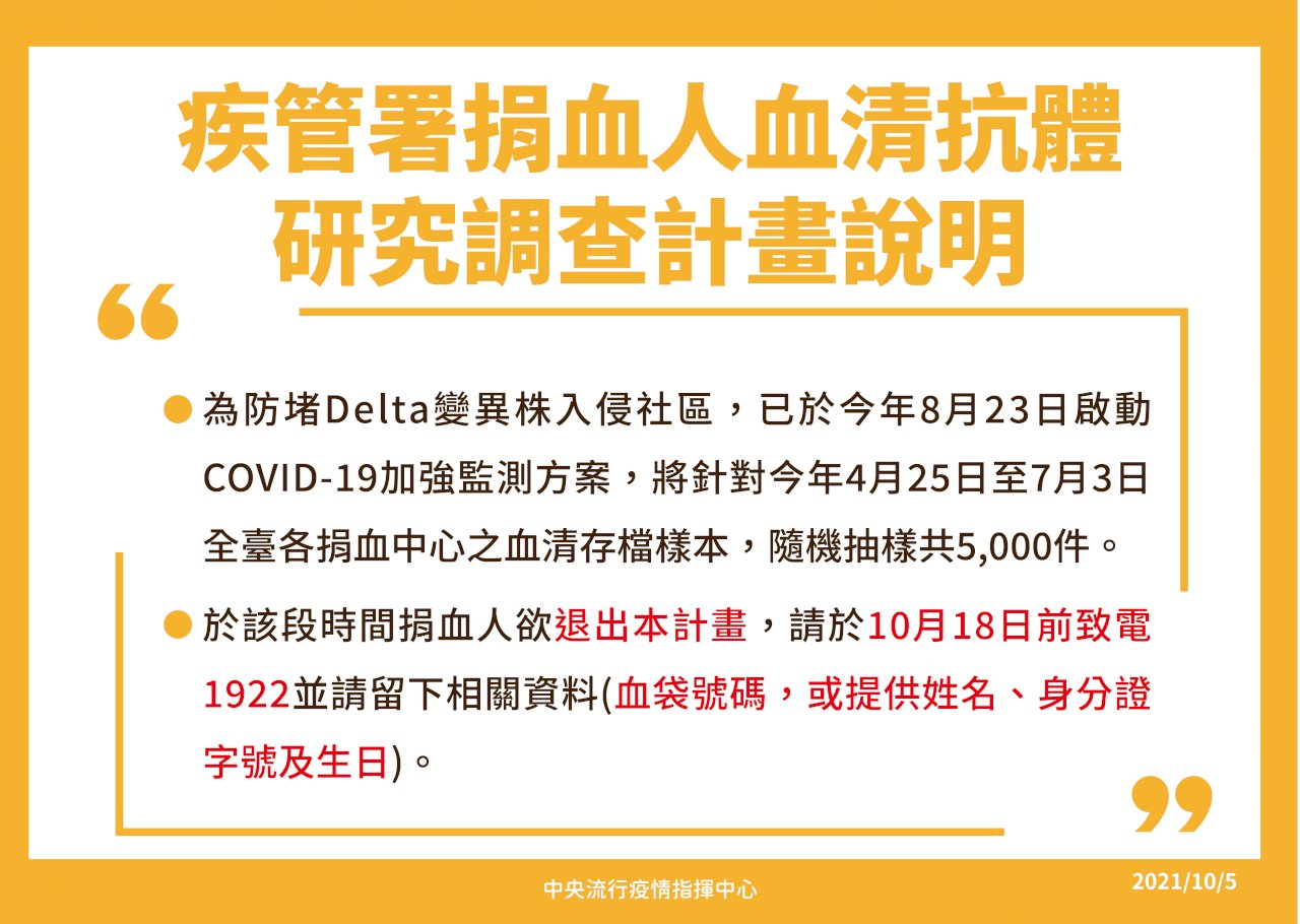5千人血清抗體調查啟動 陳時中：僅用於社區監測 無涉個案