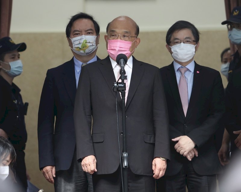 不滿蘇揆言論藍營揚言「有動作」蘇揆：人身攻擊大可不必