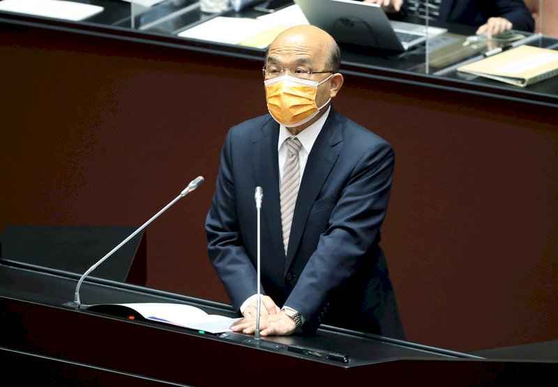 台灣有籌碼與中國軍事對抗？蘇揆批綏靖主義只會換來戰爭跟痛擊