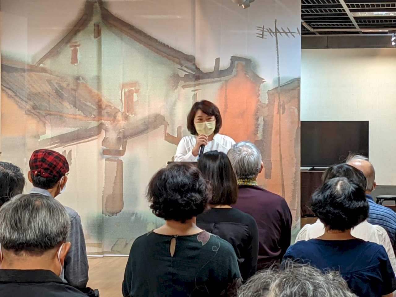 國美館「席德進逝世40週年紀念展」巡迴開跑  首站嘉義市揭幕