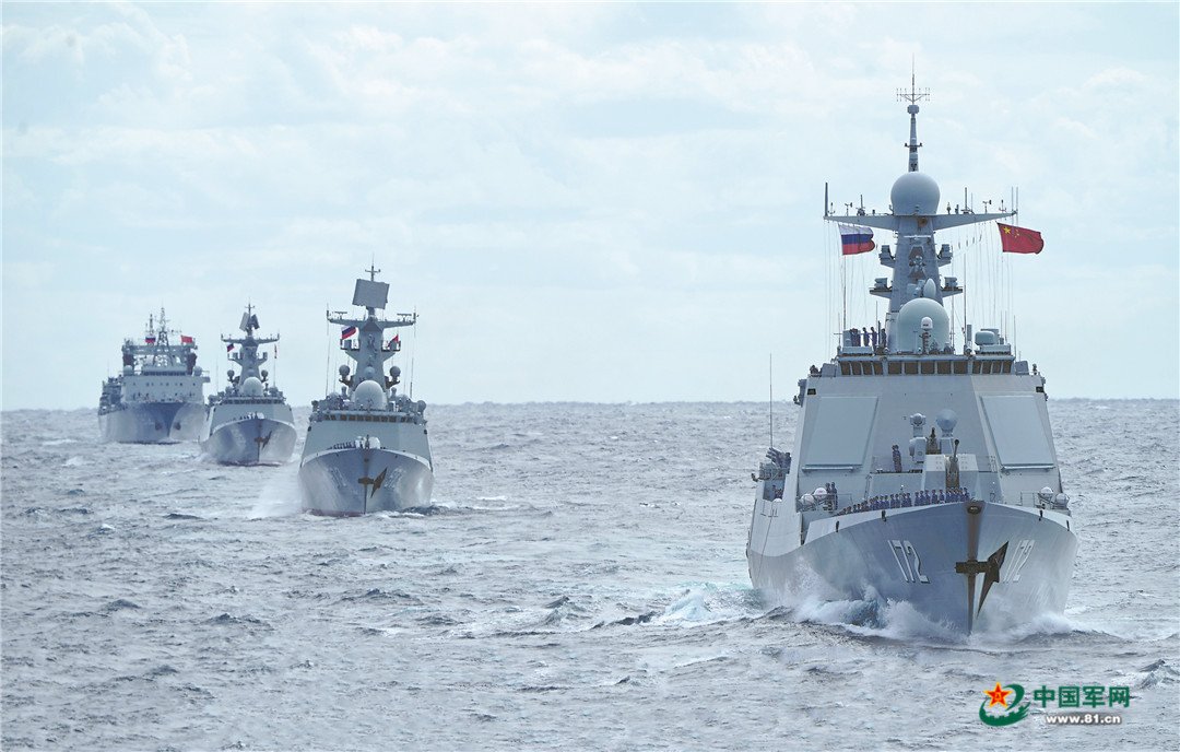 中俄聯合巡航太平洋 東海進行聯合軍演