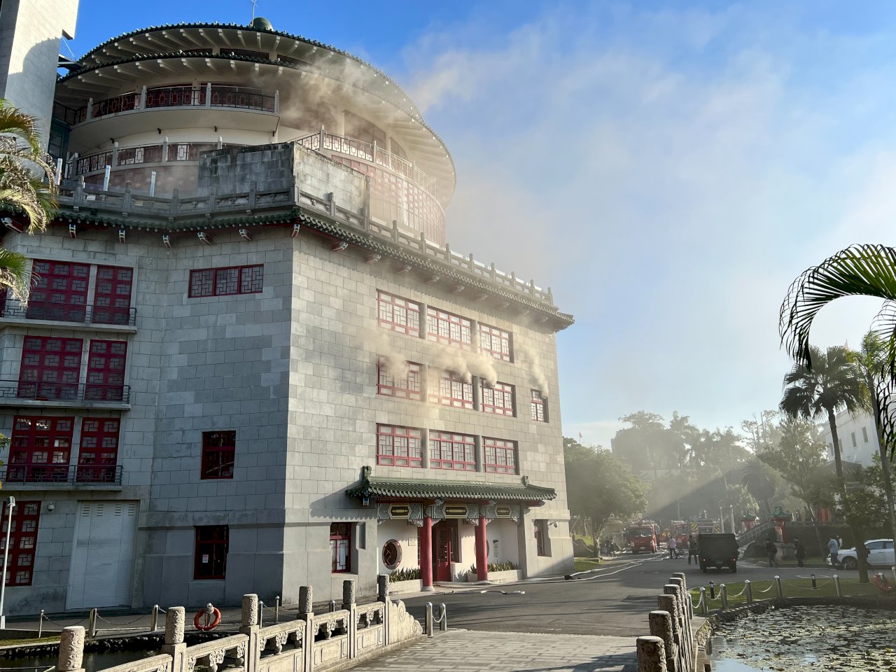 工藝中心台北分館失火 無人傷亡古蹟結構無受損