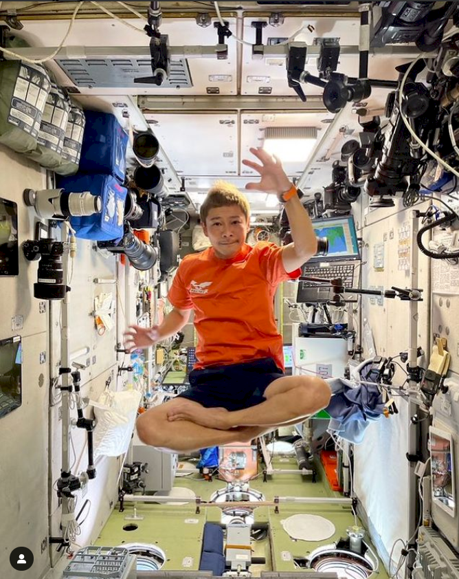 花百億日圓太空旅行 日本富豪自評有意義
