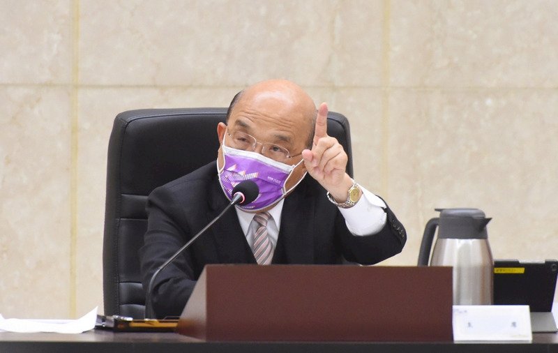 主持動員會報 蘇貞昌：平時澄清假訊息、戰時穩民心