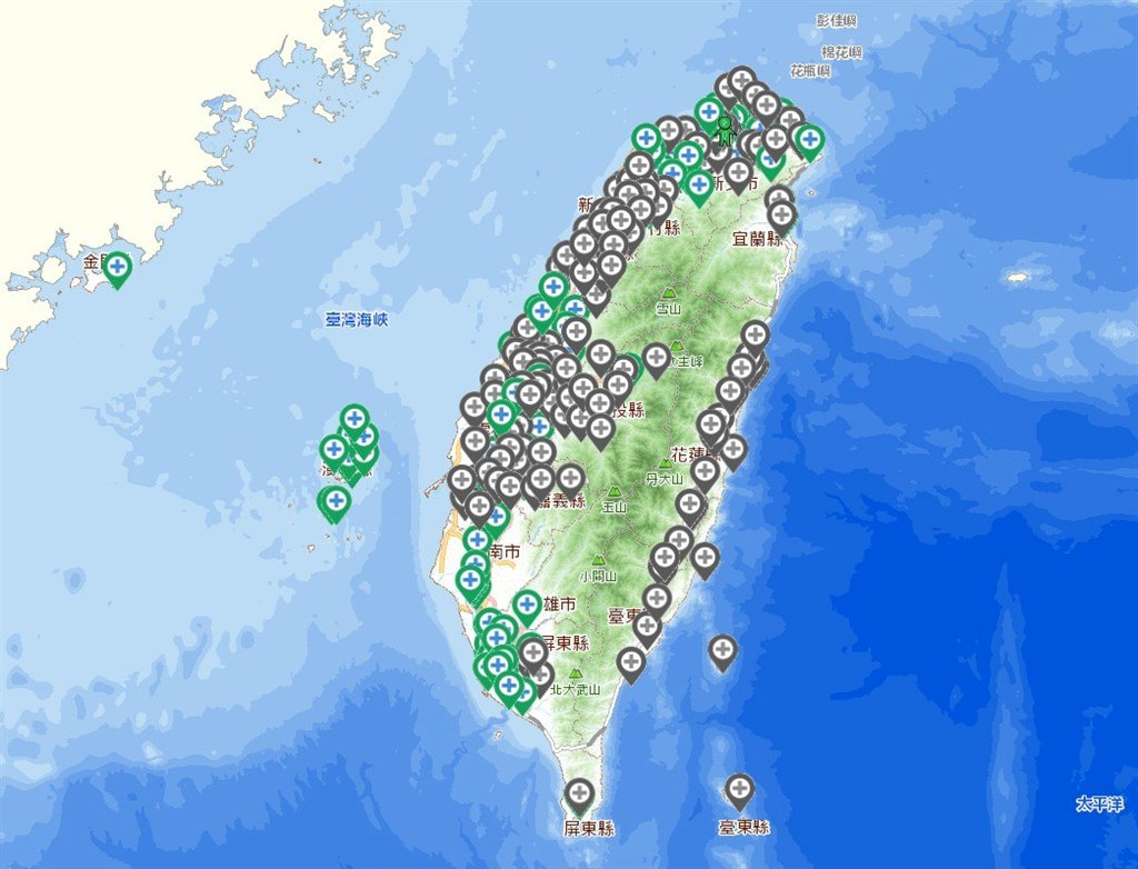 疫苗地圖12月底完全上線 供查詢施打資訊
