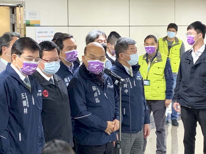 桃機群聚感染延燒 蘇揆：在掌控之中、籲請國人快打疫苗