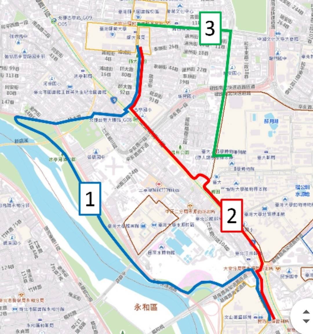新的「大學之道」 台大系統規劃3校特色通學單車道