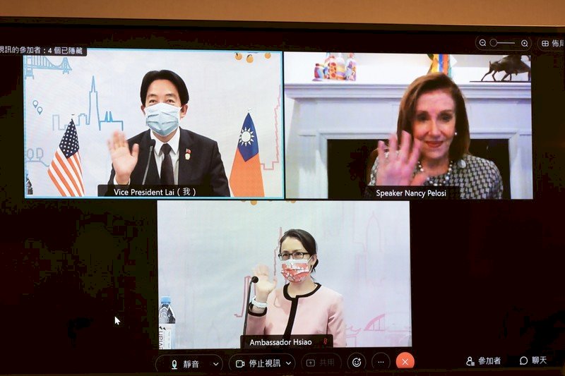 裴洛西與賴清德會談 &nbsp;堅定支持台灣參與世衛組織