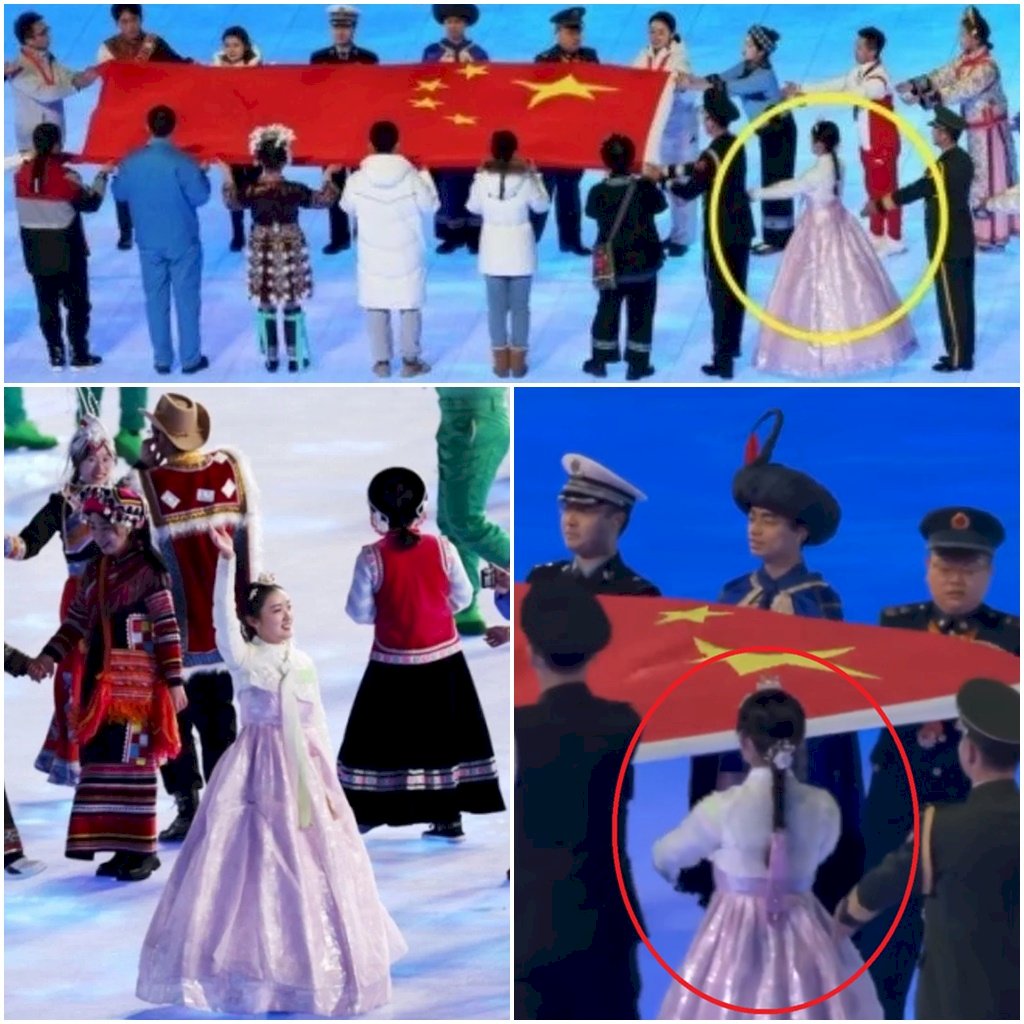 北京冬奧開幕式 &nbsp;朝鮮族穿韓服引起反彈