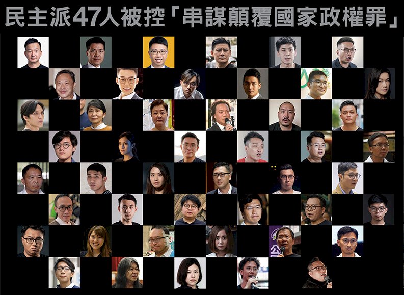 香港47人案裁決出爐 遭批如同港版美麗島大審