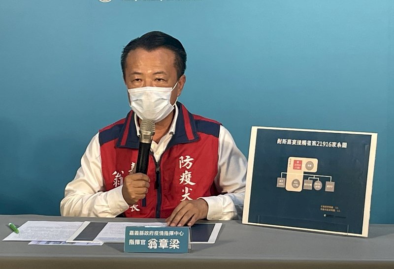 嘉義縣確診校長沒等採檢結果就外出 遭罰1萬5000元