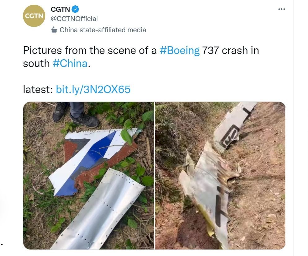廣西空難機上無外籍旅客&nbsp;1人臨時退票逃過一劫