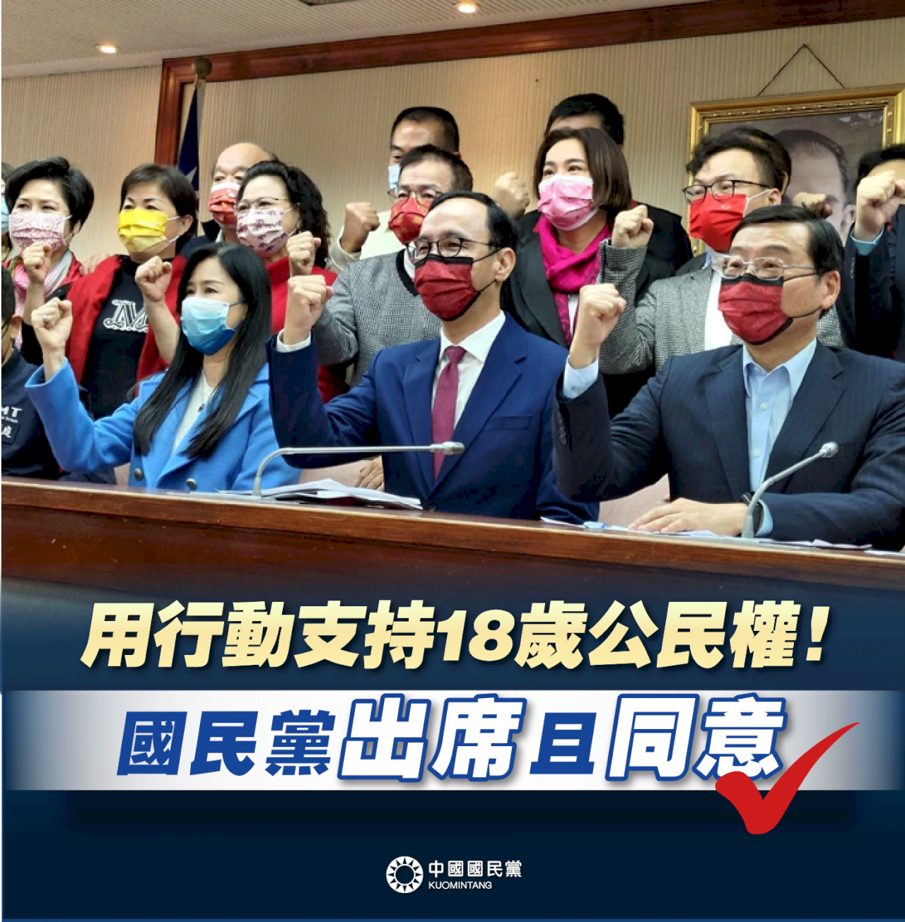 18歲公民權修憲案通過 國民黨籲續討論動保權、環境權