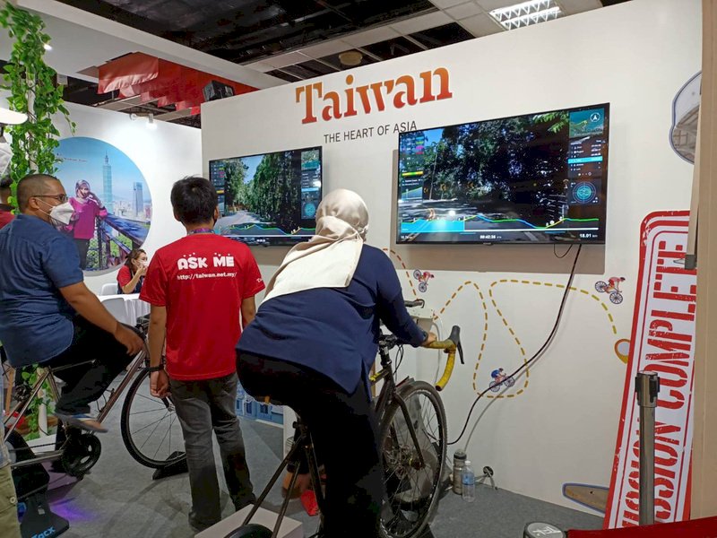 馬來西亞旅展台灣館推自行車旅遊&nbsp; 民眾盼赴台