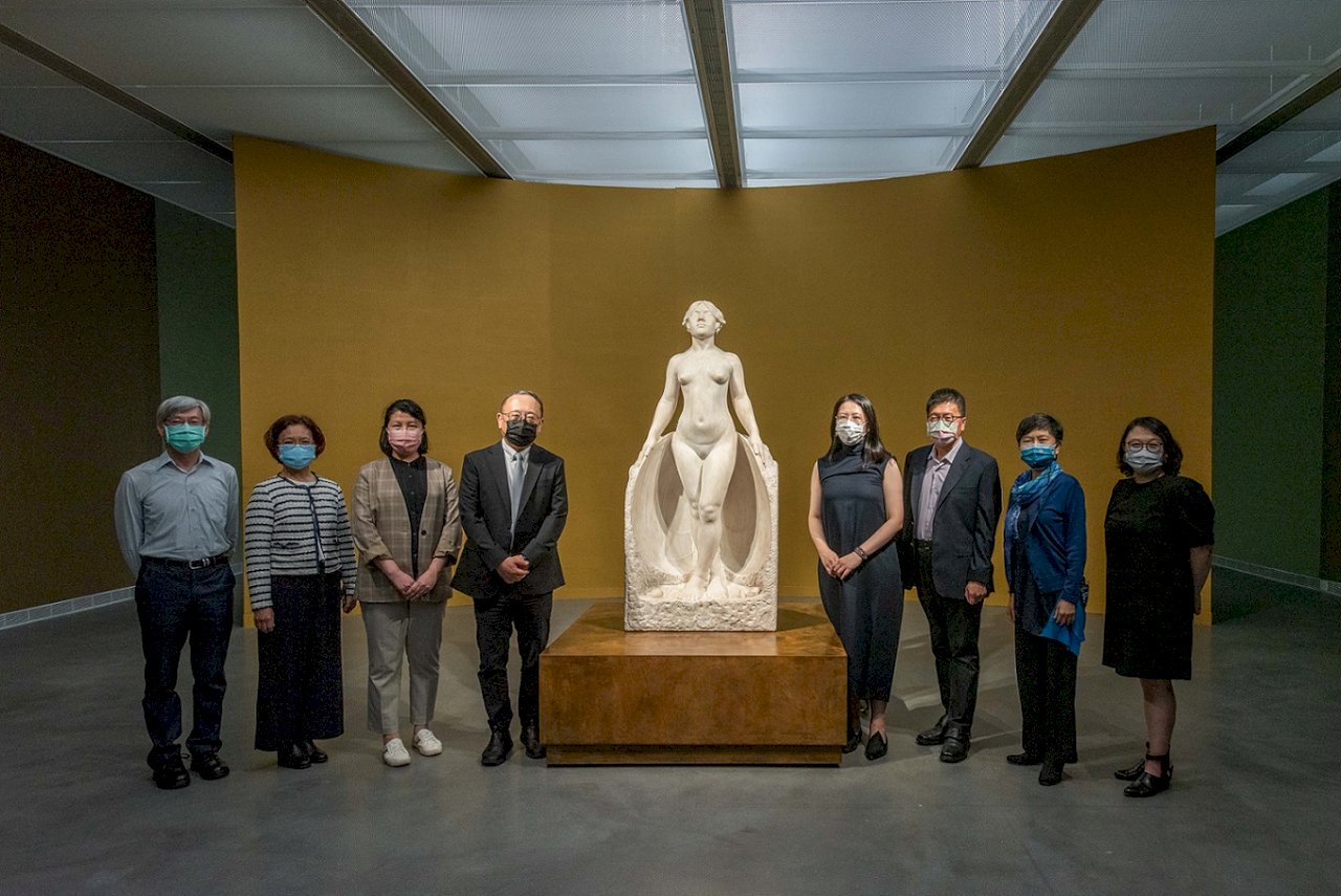 〈甘露水〉高雄開箱   黃土水另一件作品也將「回娘家」
