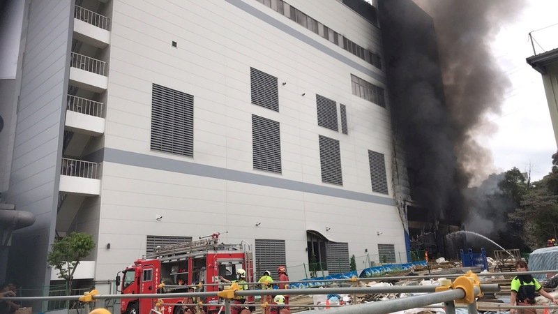 亞東氣體火警竹科壓降  部分廠商受影響  台電維持供電