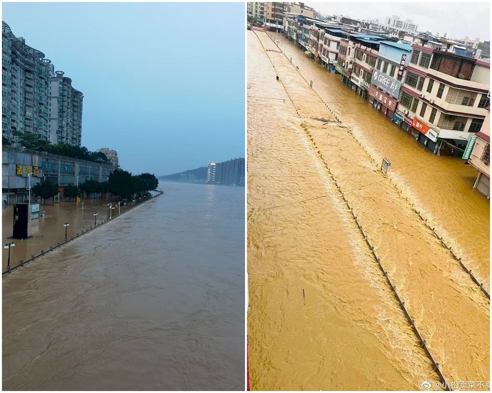 中國廣東強降雨 &nbsp;受災47萬人