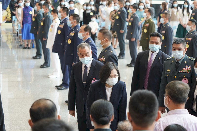 出席晉任將官勗勉典禮 總統：持續強化守護國家安全力量