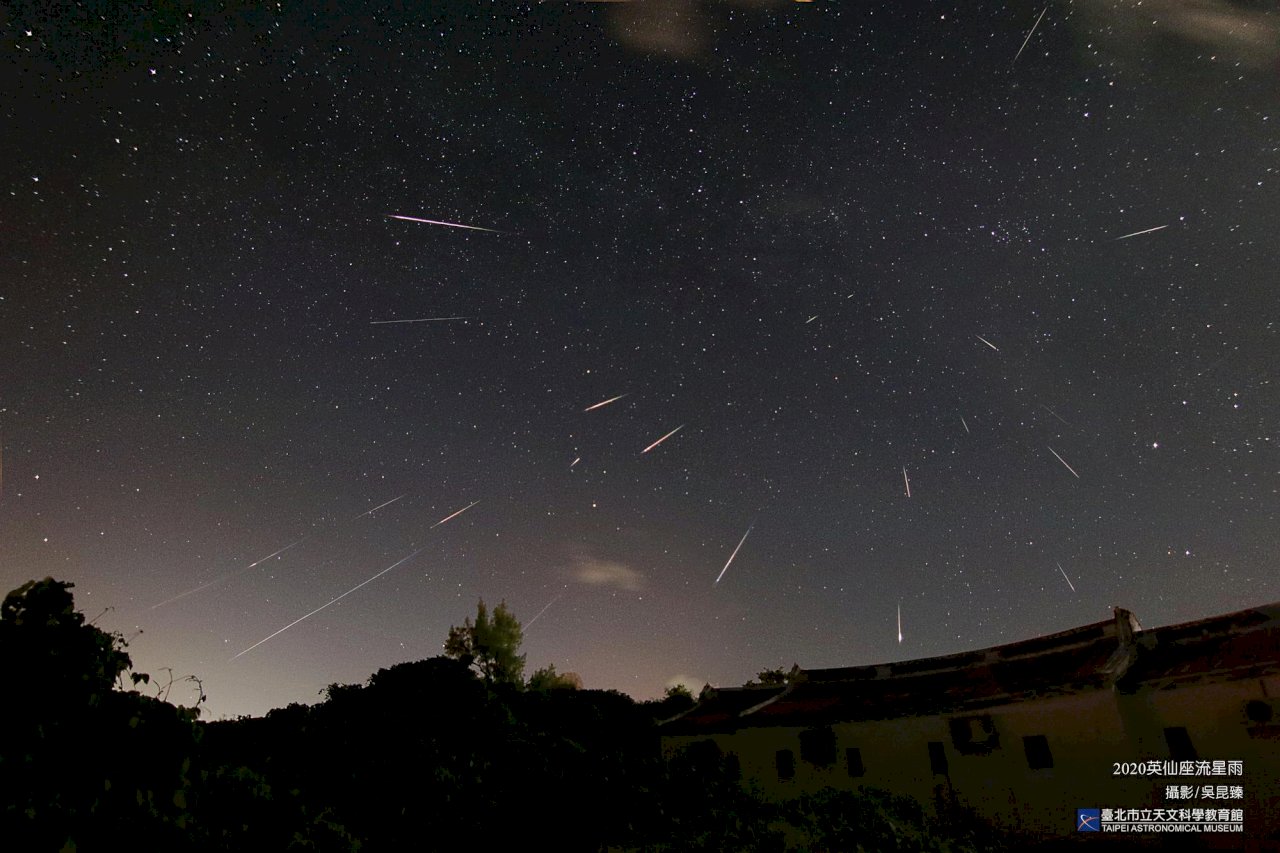 英仙座流星雨8/11起登場  每小時近百顆