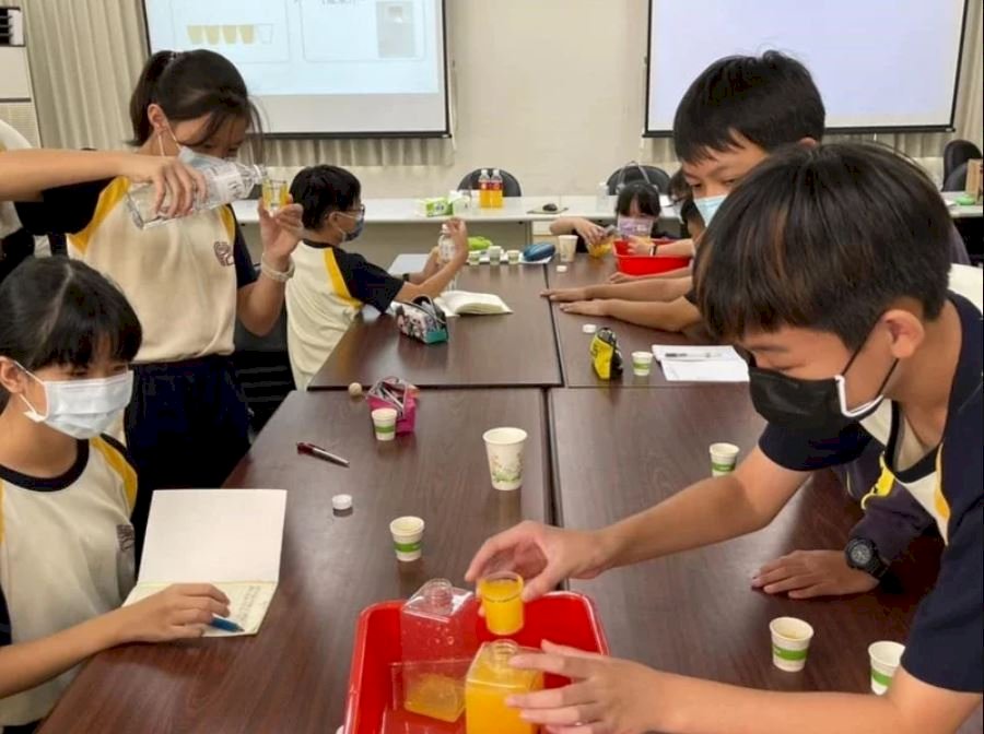 國小數學課教調果汁 創新教法激發學生興趣