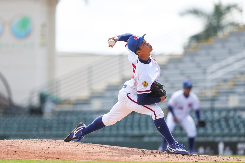 U18世界盃棒球賽林詔恩7局完封墨西哥 台灣3連勝