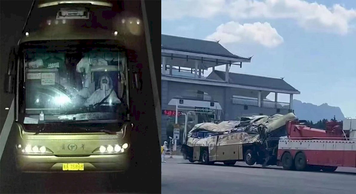 我們都在車上！ 貴州隔離巴士翻車事故惹民憤
