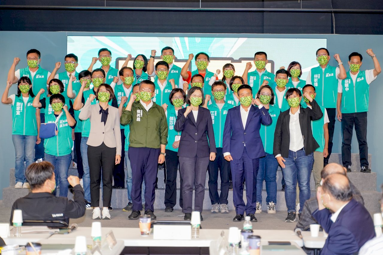 2022選戰／民進黨天王輔選  廣義論述「抗中保台」