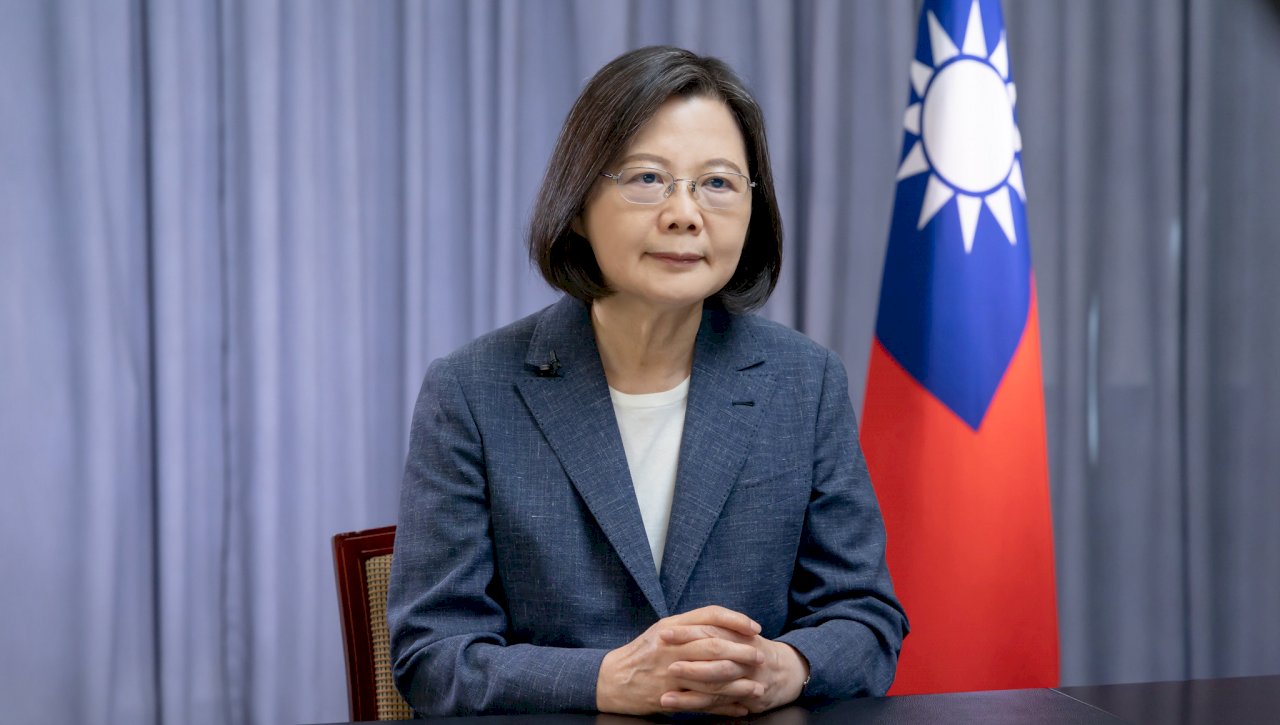 談國際參與  蔡總統：台灣應有機會發聲並做出貢獻
