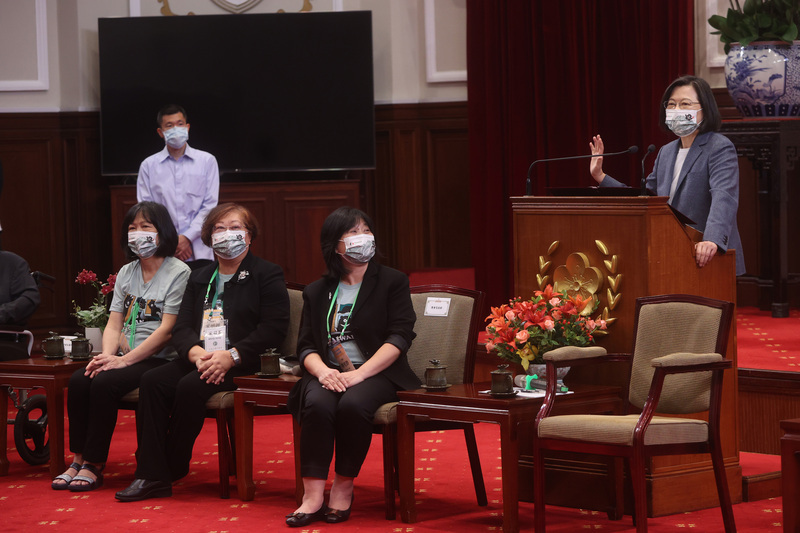 總統：台灣獲國際支持 不再被誤會是泰國