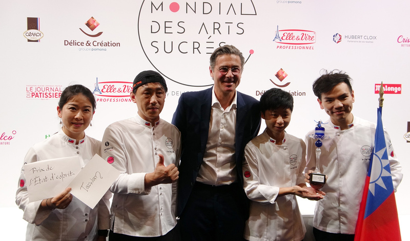 展現職人精神&nbsp;台灣獲世界甜點藝術大賽最佳團隊獎
