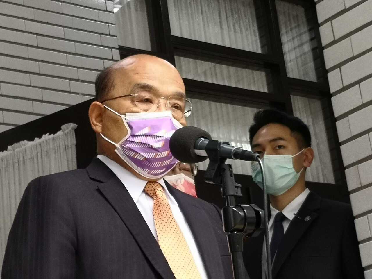 2022選戰／高虹安「公積金」爭議 蘇揆：若違法主管機關會查明