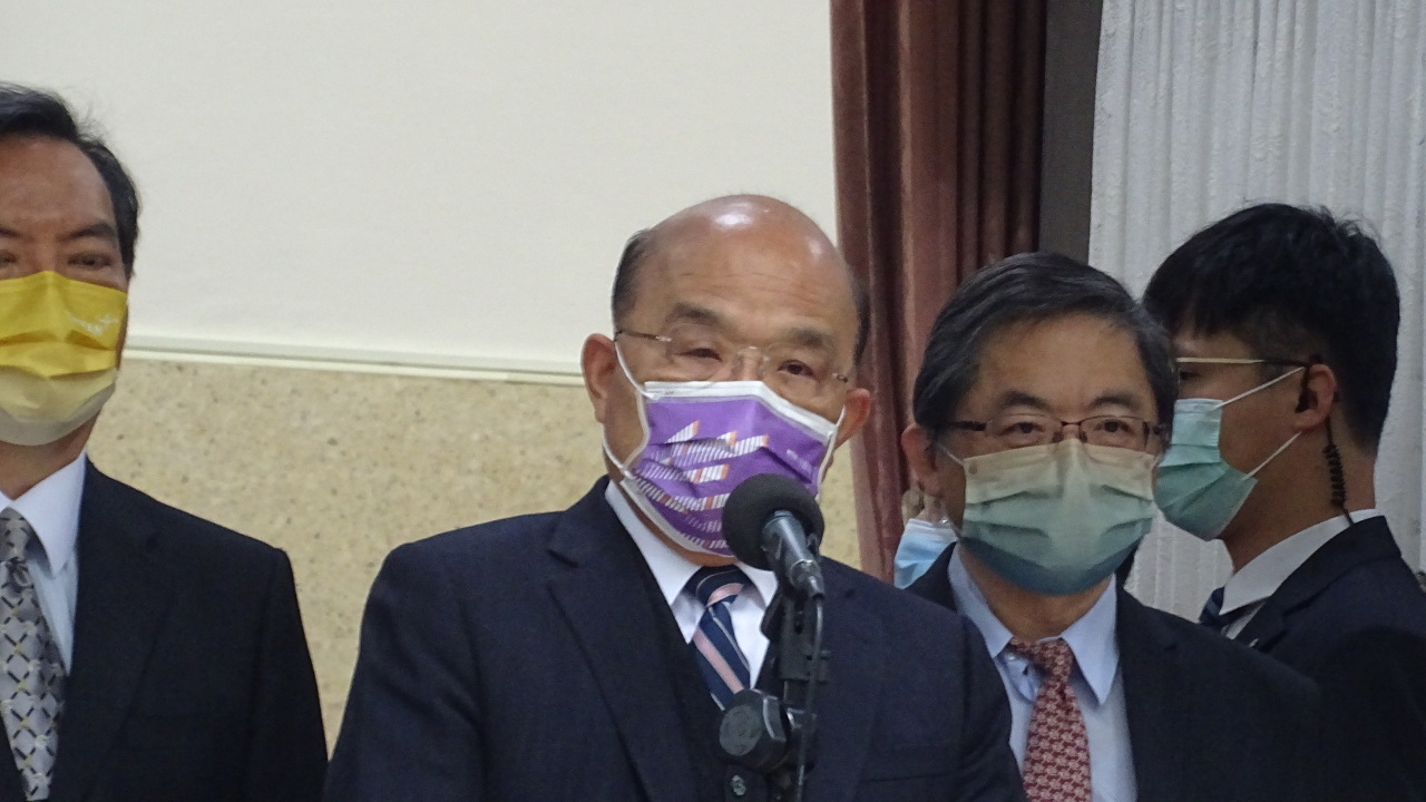 蘇揆：故宮文物屬人類遺產  無歸還中國問題